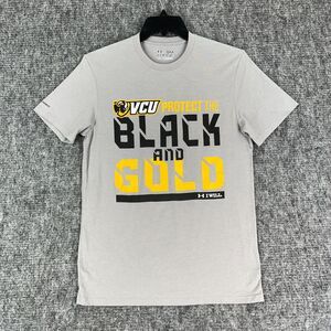 Virginia Commonwealth University Shirt Men Small Under Armour Loose Heatgear VCU